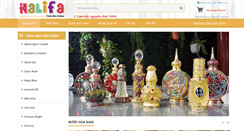 Desktop Screenshot of halifa.com.vn